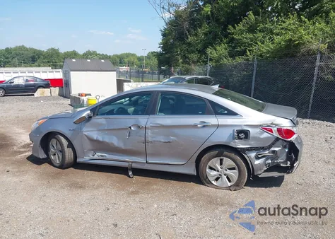 2014 Hyundai Sonata Hybrid from USA, damaged, VIN KMHEC4A42EA115444